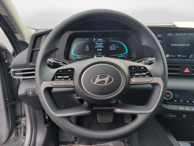 2026 Hyundai Elantra Hybrid Blue