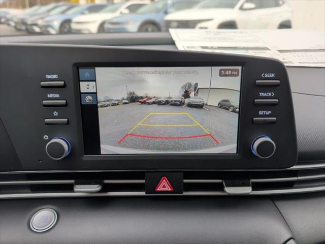 2026 Hyundai Elantra Hybrid Blue