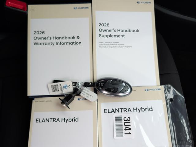 2026 Hyundai Elantra Hybrid Blue