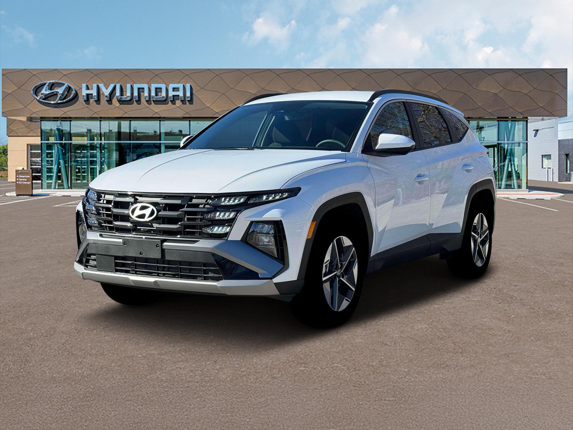 Creamy White Pearl 2026 Hyundai Tucson Hybrid Plug-In SUV / Crossover All-Wheel Drive Automatic