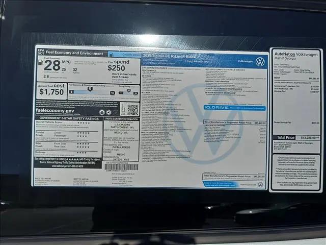 2026 Volkswagen Tiguan SE R-Line Black