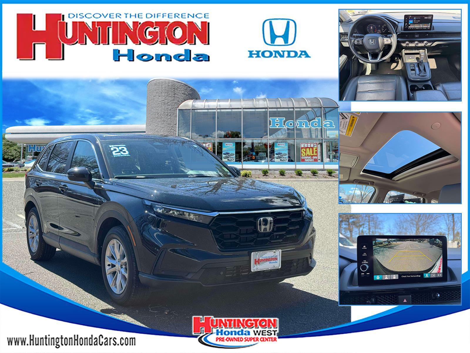 Crystal Black Pearl 2023 Honda CR-V EX-L AWD SUV / Crossover All-Wheel Drive Automatic