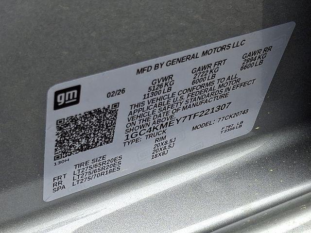 2026 Chevrolet Silverado 2500HD Crew Cab, Standard Bed, WT, 4WD