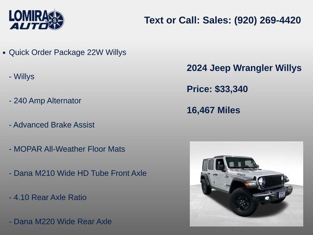 2024 Jeep Wrangler 4-Door Willys