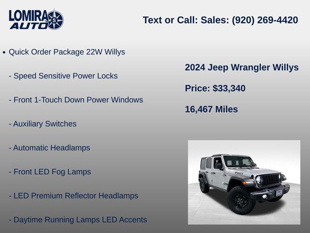 2024 Jeep Wrangler 4-Door Willys