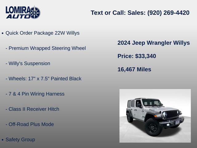 2024 Jeep Wrangler 4-Door Willys