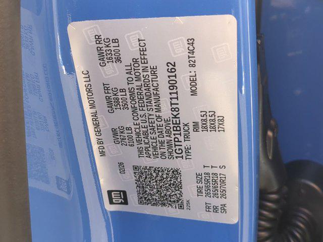 2026 GMC Canyon Elevation, RWD