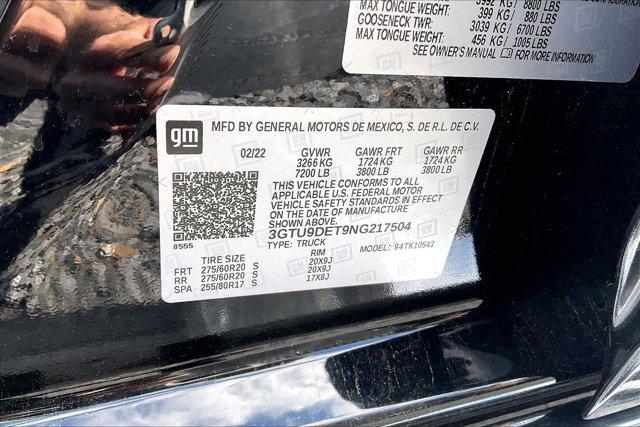 2022 GMC Sierra 1500 Limited 4WD Crew Cab Short Box SLT