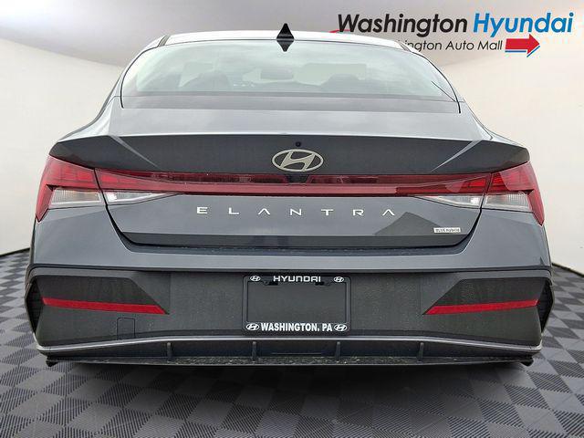 2026 Hyundai Elantra Hybrid Blue
