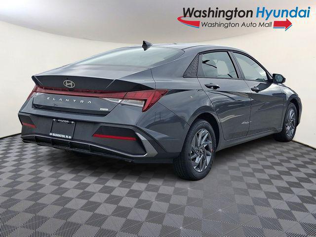 2026 Hyundai Elantra Hybrid Blue