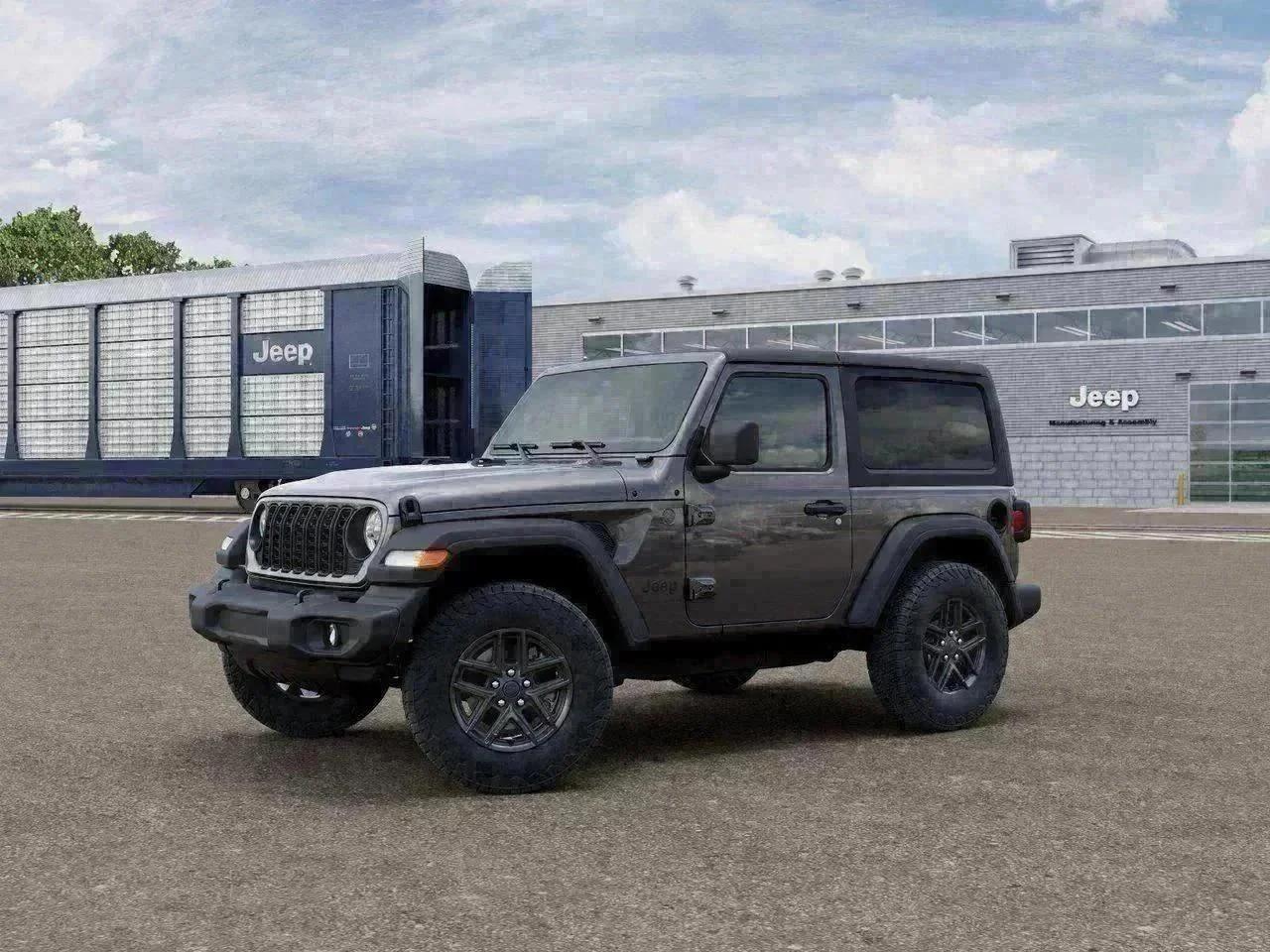 New 2026 Granite Crystal Metallic Clear-Coat Exterior Paint Jeep Sport S image 2