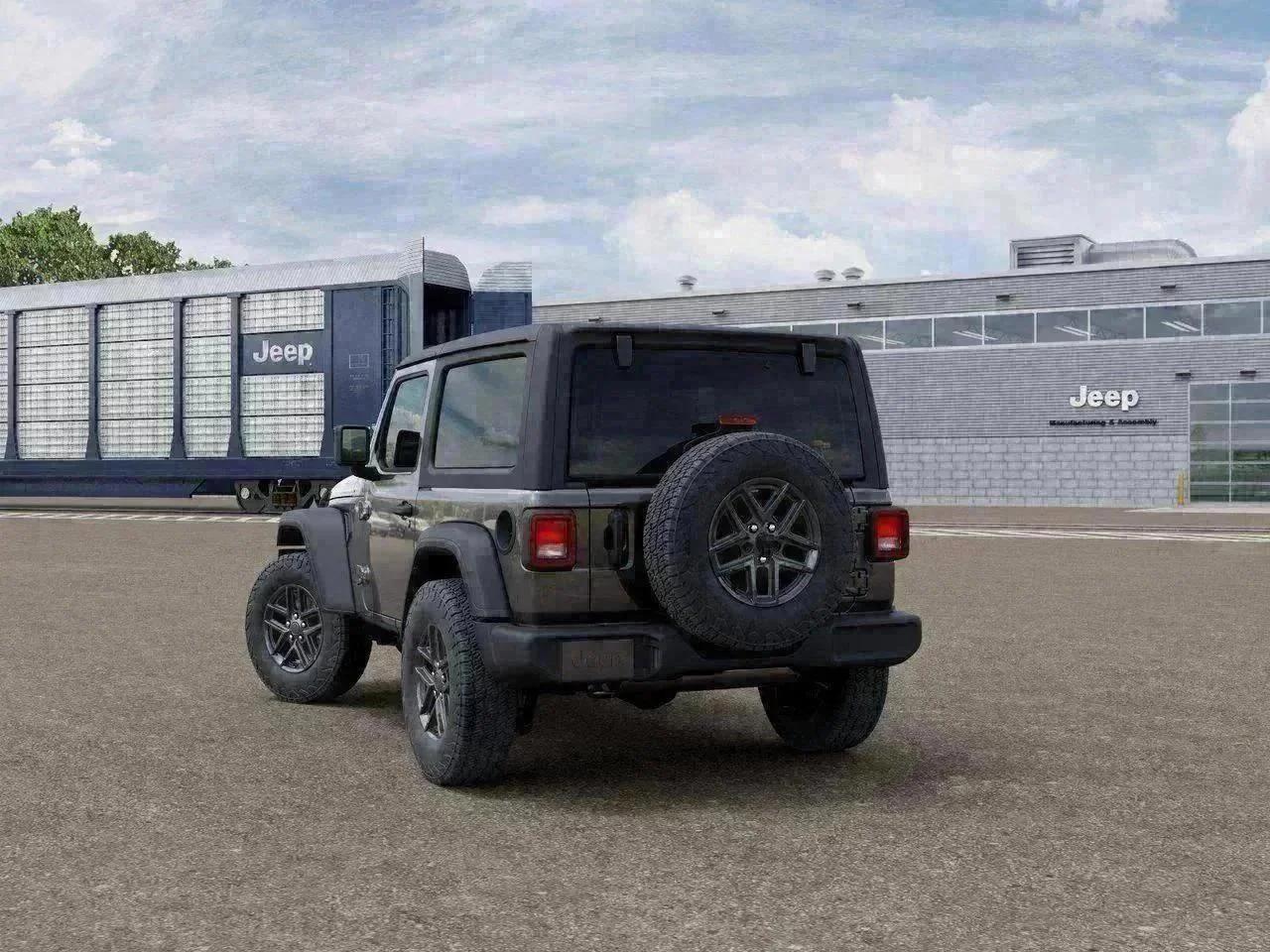 New 2026 Granite Crystal Metallic Clear-Coat Exterior Paint Jeep Sport S image 3