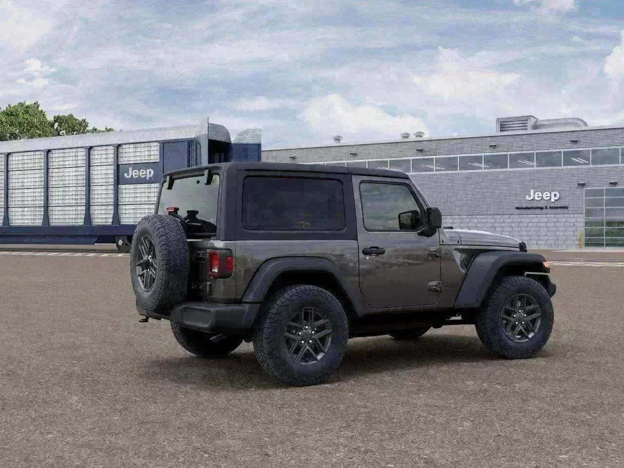 New 2026 Granite Crystal Metallic Clear-Coat Exterior Paint Jeep Sport S image 4