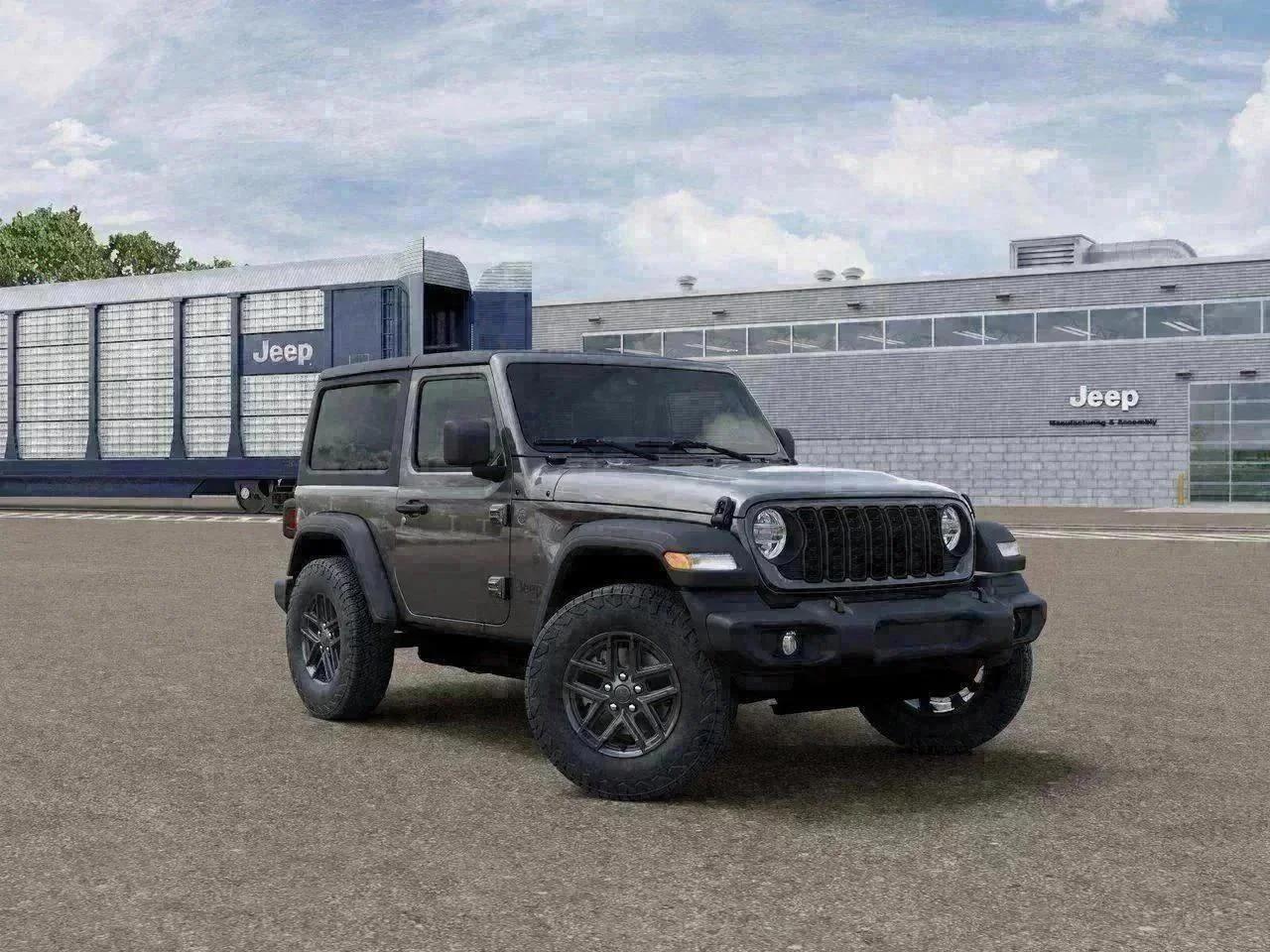 New 2026 Granite Crystal Metallic Clear-Coat Exterior Paint Jeep Sport S image 5