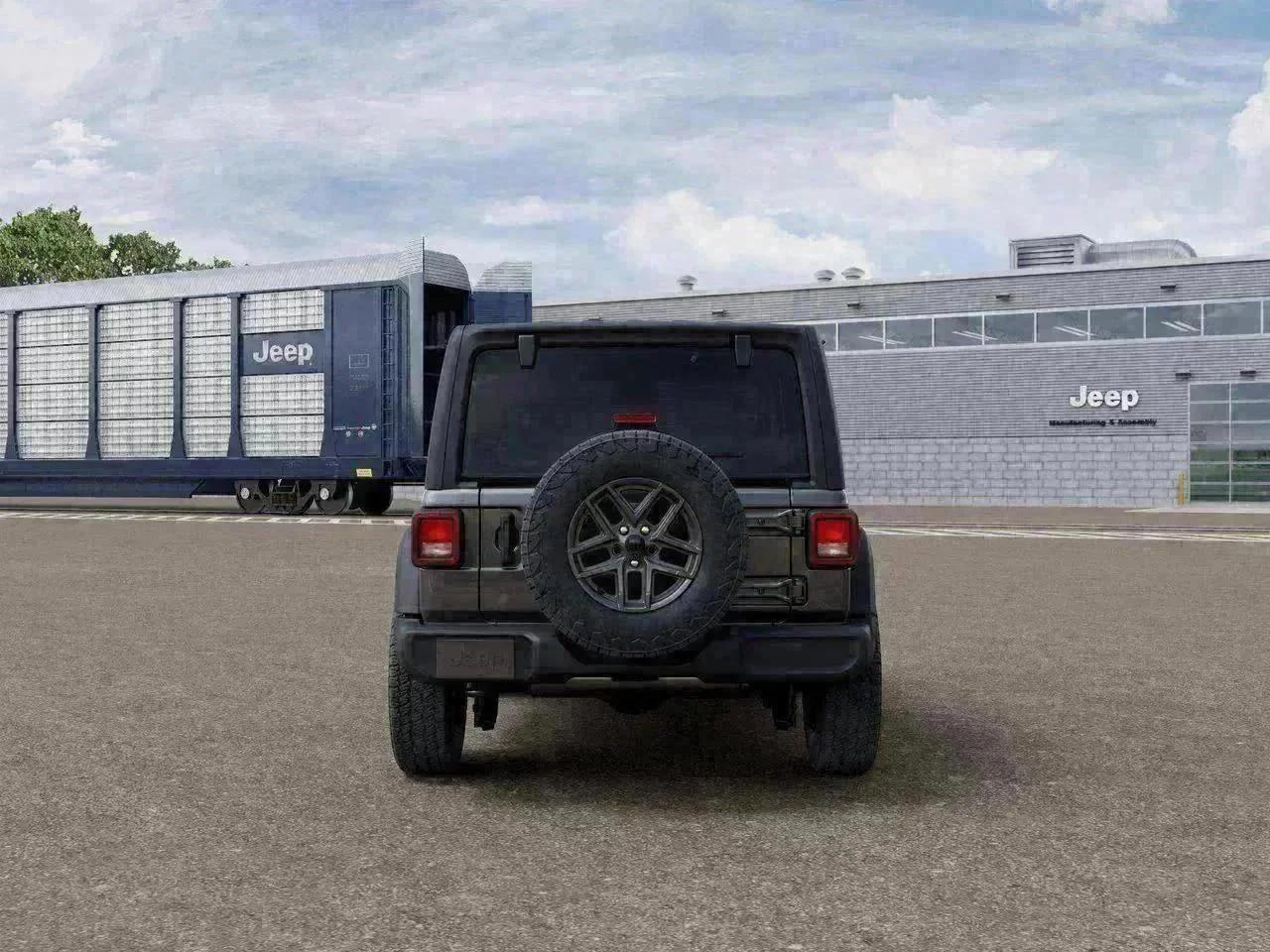 New 2026 Granite Crystal Metallic Clear-Coat Exterior Paint Jeep Sport S image 7