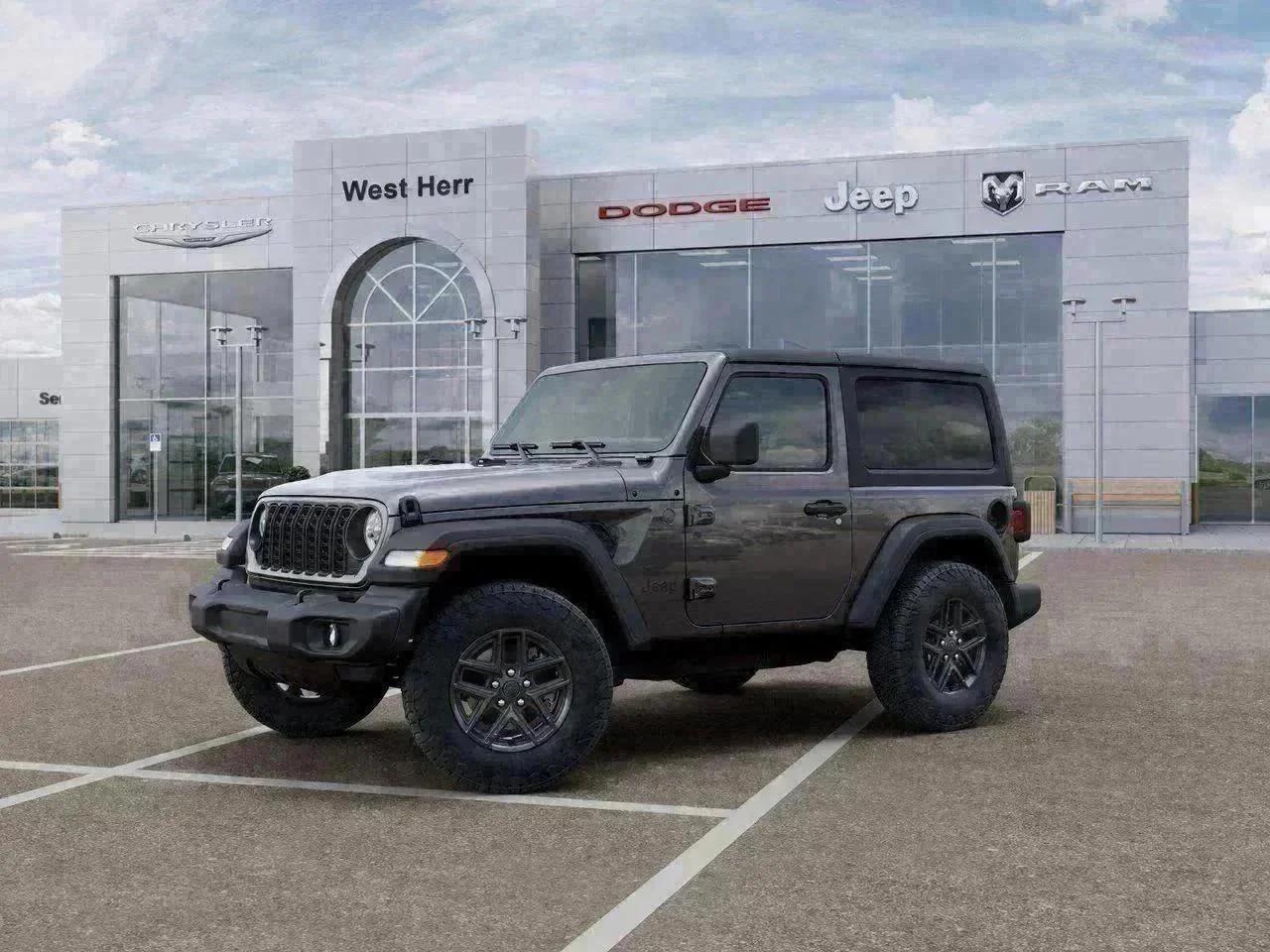 New 2026 Granite Crystal Metallic Clear-Coat Exterior Paint Jeep Sport S image 28