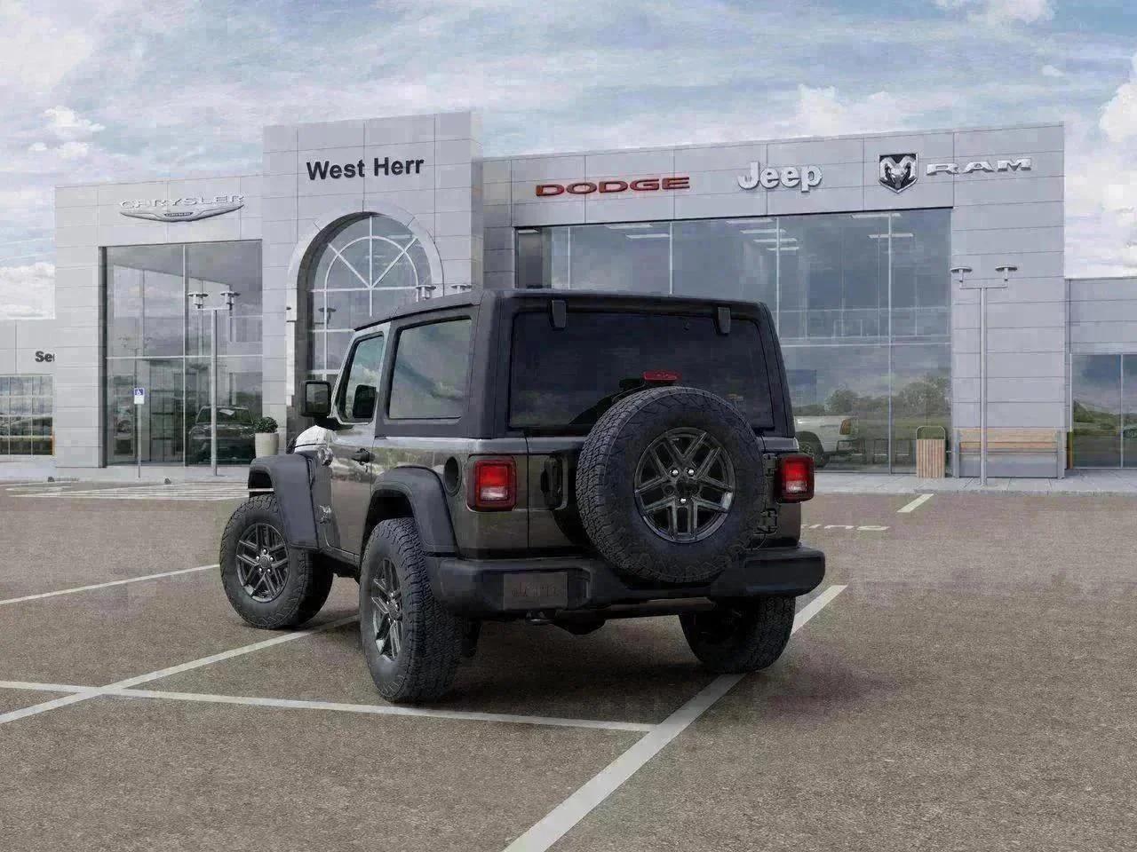 New 2026 Granite Crystal Metallic Clear-Coat Exterior Paint Jeep Sport S image 29