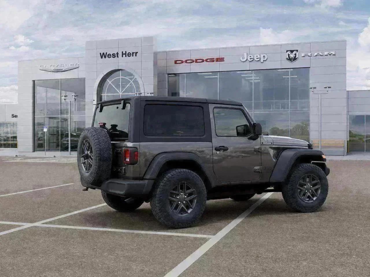 New 2026 Granite Crystal Metallic Clear-Coat Exterior Paint Jeep Sport S image 30