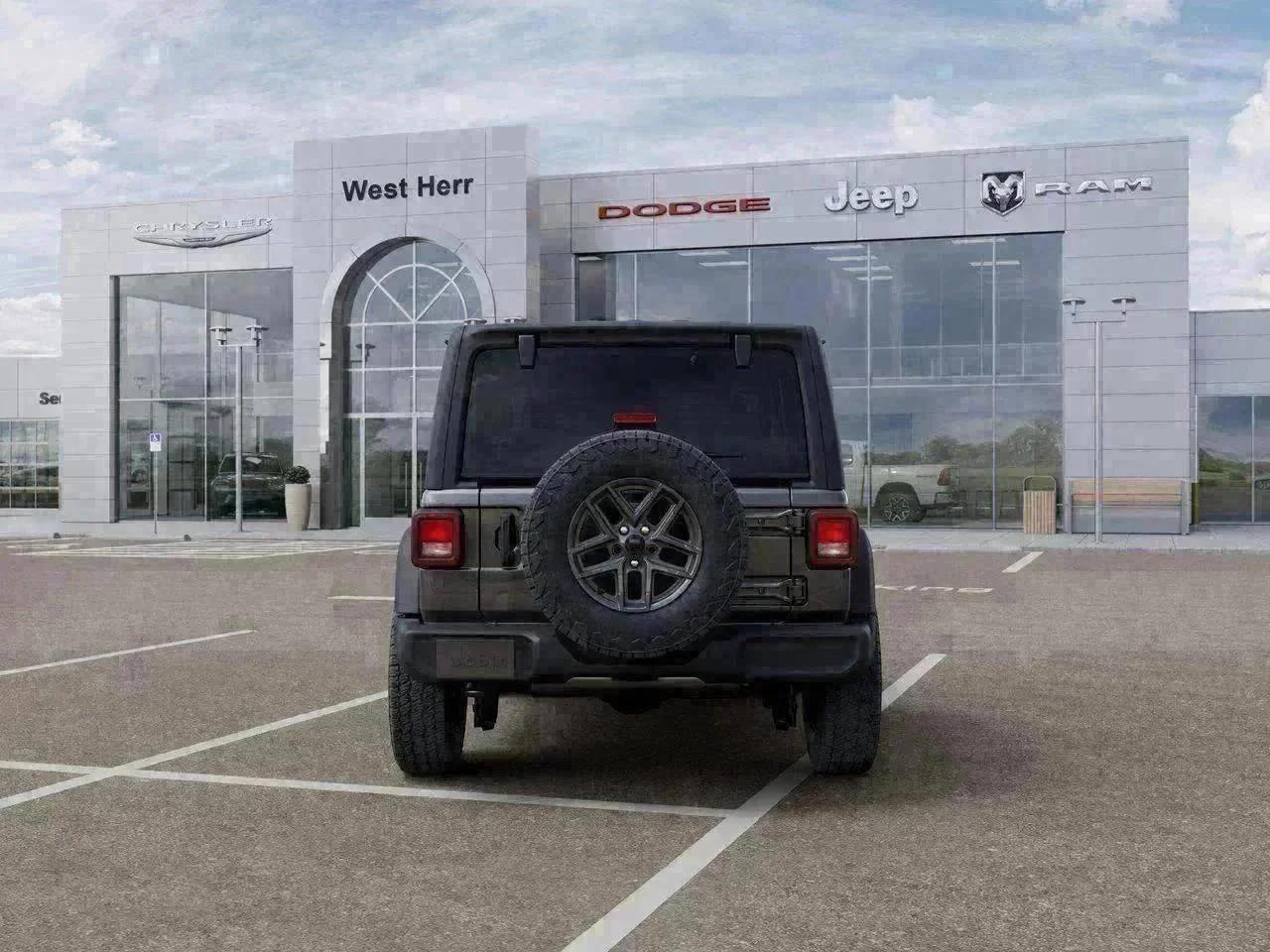 New 2026 Granite Crystal Metallic Clear-Coat Exterior Paint Jeep Sport S image 33
