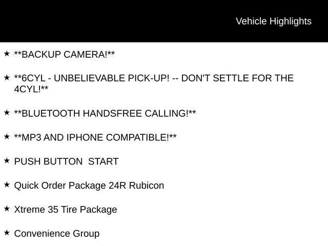 2026 Jeep Wrangler Rubicon