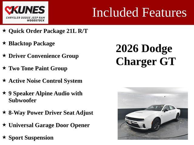 2026 Dodge Charger CHARGER R/T 4-DOOR AWD 2026 Dodge Charger CHARGER R/T 4-DOOR AWD