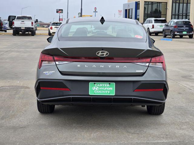 2026 Hyundai Elantra Hybrid Blue