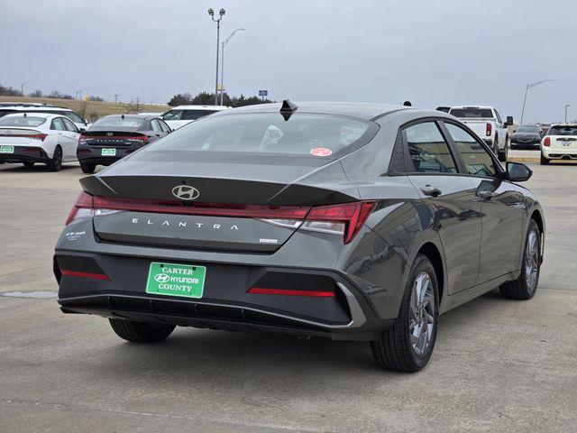 2026 Hyundai Elantra Hybrid Blue