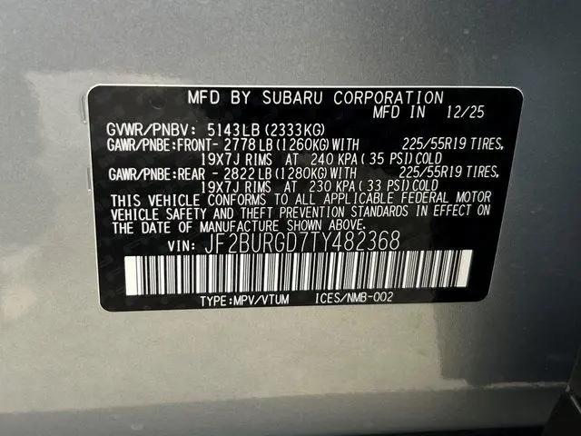 2026 Subaru Outback Limited XT