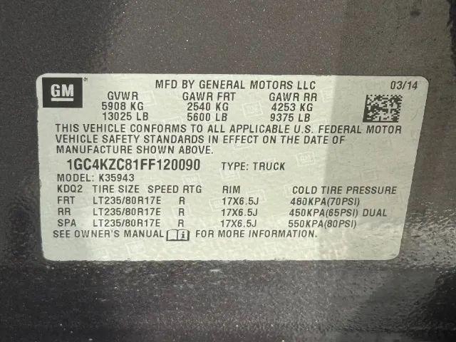 2015 Chevrolet Silverado 3500HD LT