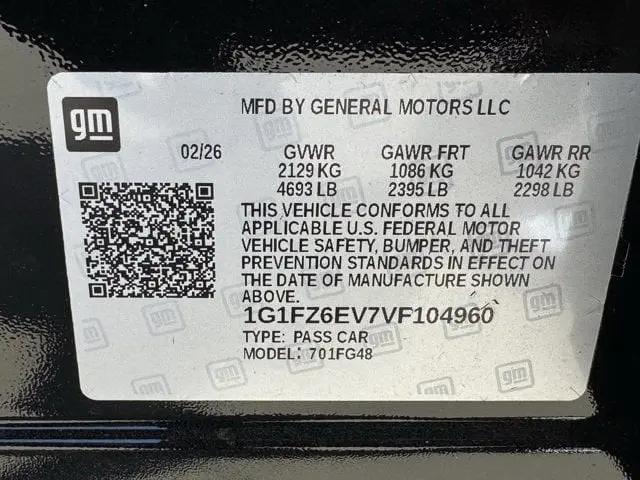 2027 Chevrolet Bolt RS FWD