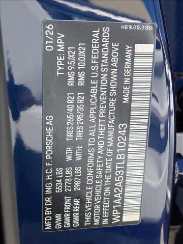 2026 Porsche Macan AWD