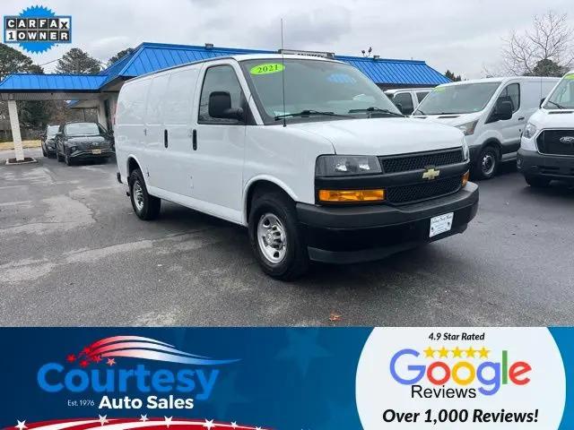 2021 Chevrolet Express Cargo Van RWD 2500 Regular Wheelbase WT for sale in Chesapeake, VA