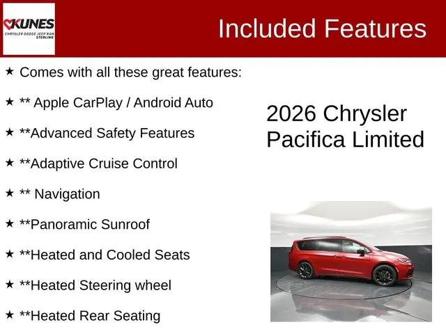 2026 Chrysler Pacifica Limited