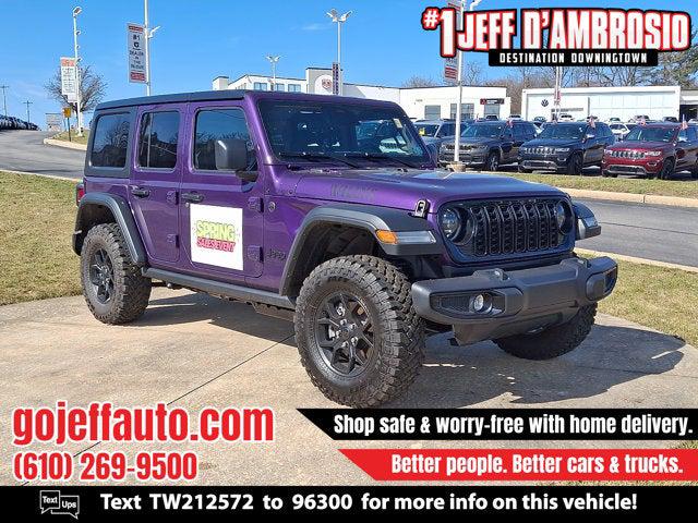 2026 Jeep Wrangler WRANGLER 4-DOOR WILLYS 2026 Jeep Wrangler WRANGLER 4-DOOR WILLYS