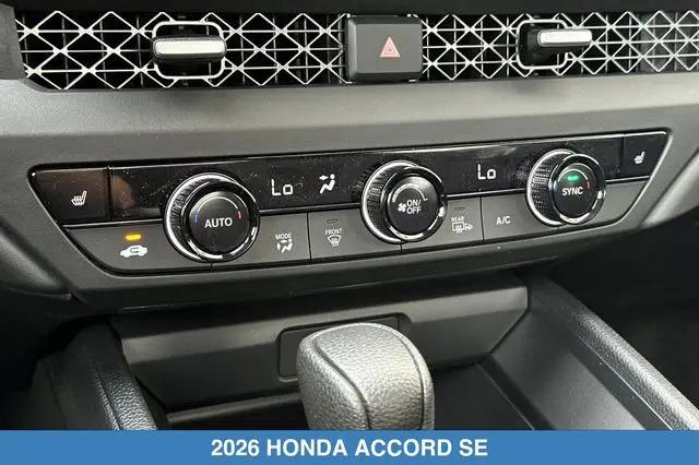 2026 Honda Accord Sedan SE