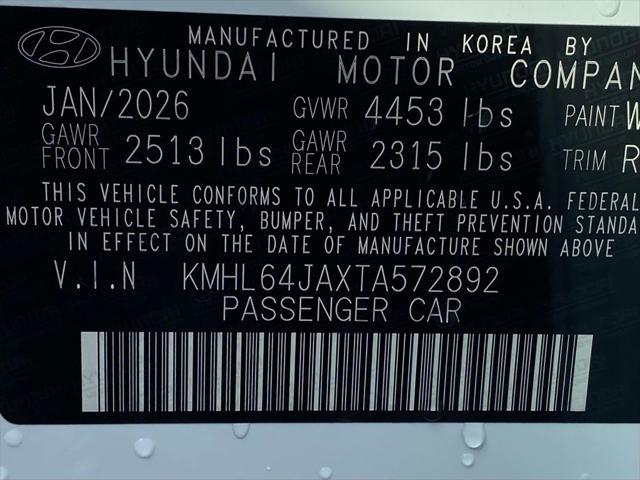 2026 Hyundai Sonata SEL Sport