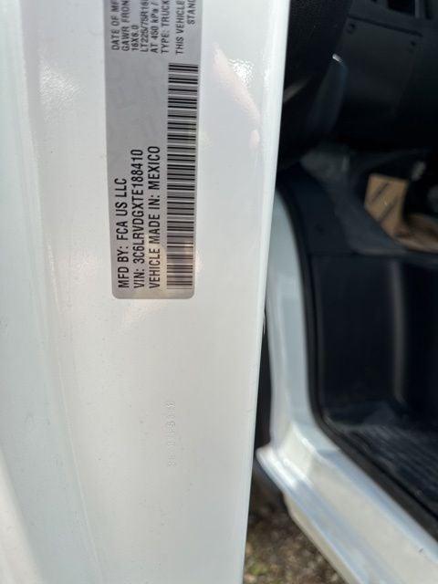 2026 Ram ProMaster Cargo Van Tradesman High Roof 159" WB w/Pass Seat