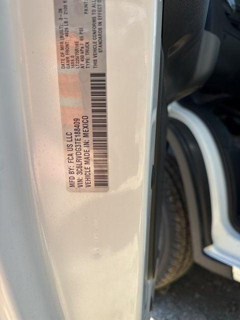 2026 Ram ProMaster Cargo Van Tradesman High Roof 159" WB w/Pass Seat