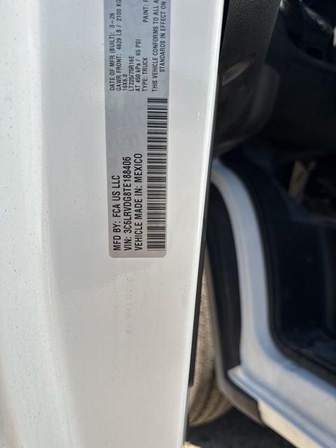 2026 Ram ProMaster Cargo Van Tradesman High Roof 159" WB w/Pass Seat