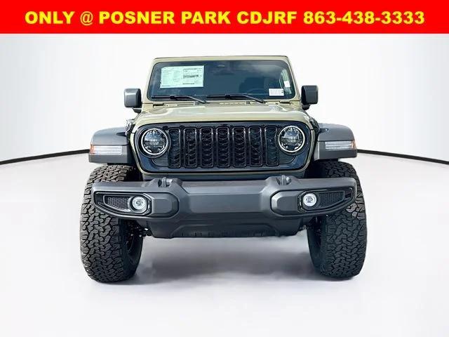 2026 Jeep Wrangler WRANGLER 4-DOOR WILLYS 2026 Jeep Wrangler WRANGLER 4-DOOR WILLYS