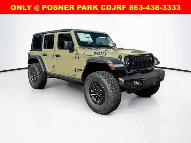 2026 Jeep Wrangler WRANGLER 4-DOOR WILLYS 2026 Jeep Wrangler WRANGLER 4-DOOR WILLYS