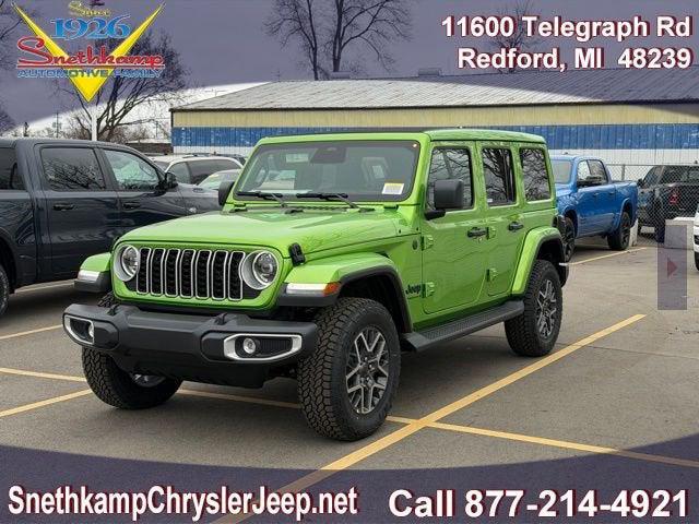 2026 Jeep Wrangler 4-Door Sahara 4x4 for sale in Redford, MI