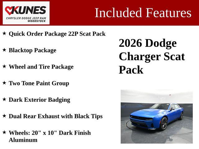 2026 Dodge Charger CHARGER SCAT PACK 4-DOOR AWD