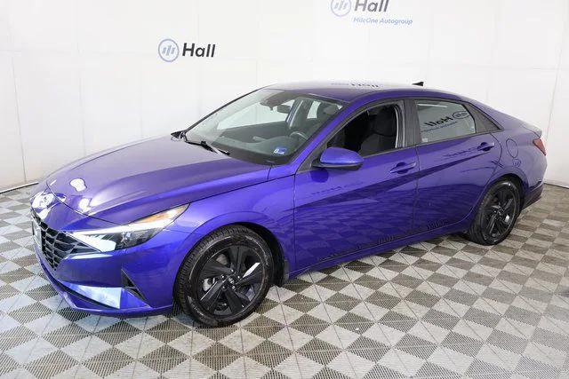 2022 Hyundai Elantra Hybrid Blue