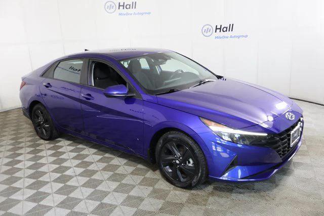2022 Hyundai Elantra Hybrid Blue