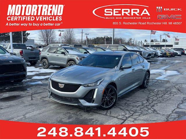 Silver Metallic 2024 Cadillac CT5 Sport AWD Sedan All-Wheel Drive Automatic