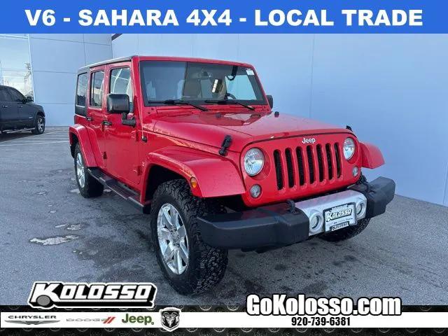 2015 Jeep Wrangler Unlimited Sahara for sale in Appleton, WI