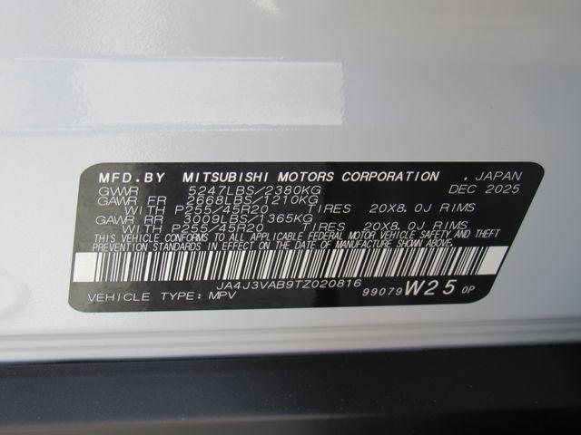 2026 Mitsubishi Outlander SE 1.5T 2WD