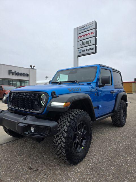 2026 Jeep Wrangler 2-Door Willys 4x4 for sale in Clay Center, KS