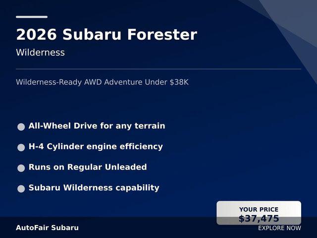 2026 Subaru Forester Wilderness